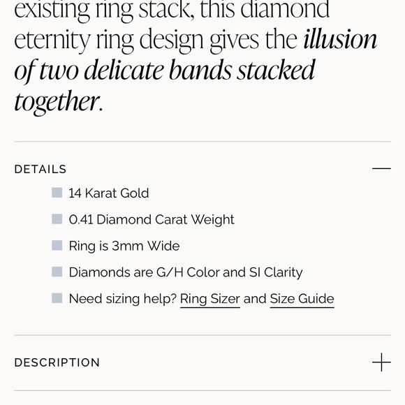 Poppy Rae Diamond Pebble Ring - Picture 3 of 5